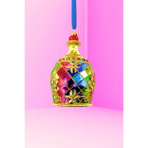 Jeweled Carafe Glass Ornament