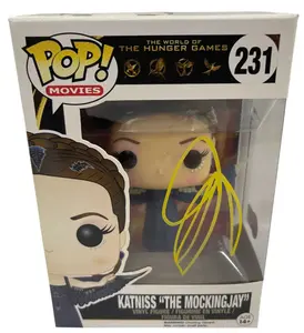 Jennifer Lawrence Authentic Autographed Katniss "The Mockingjay" The Hunger Games 231 Funko Pop Figure