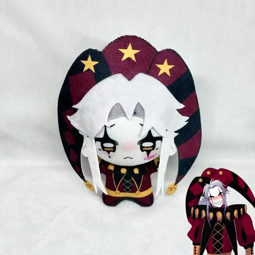 Game The Freak Circus Pierrot Cosplay Doll Plush Stuffed Cotton Figure Dolls Soft Plushies Carnival Accessories Halloween Prop #F2R #E45