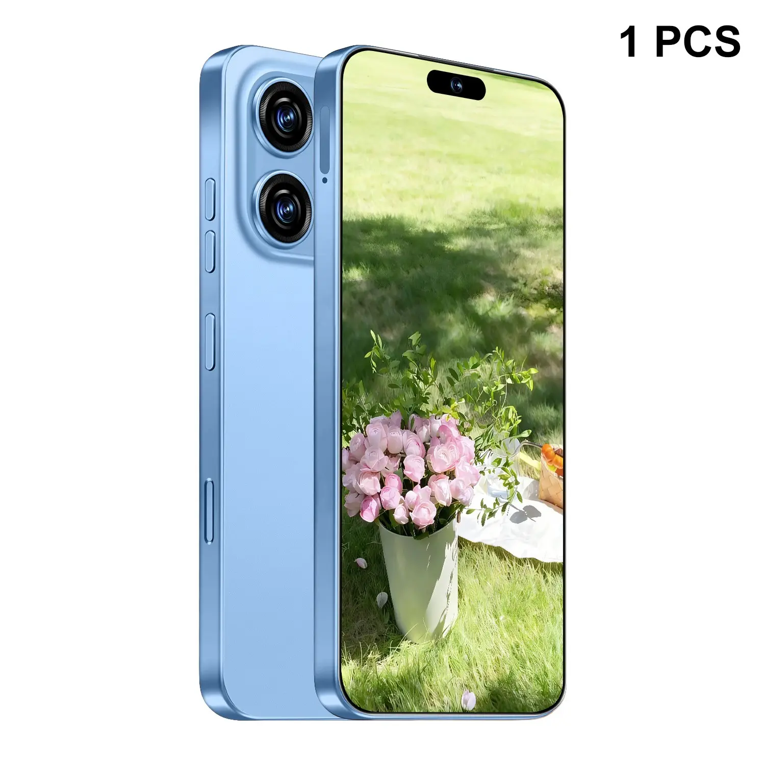 4100mah Large Battery Smartphone, 6.93-Inch Screen, 4GB+64GB Memory, Dual Camera, Octa-Core Processor, Android 10, Dual Sim, 720x1600 Resolution, Android Cell Phone