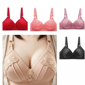 Womenswear Wireless Light Padded Thick Side Support Bras - 6 Pcs Set for Everyday Use