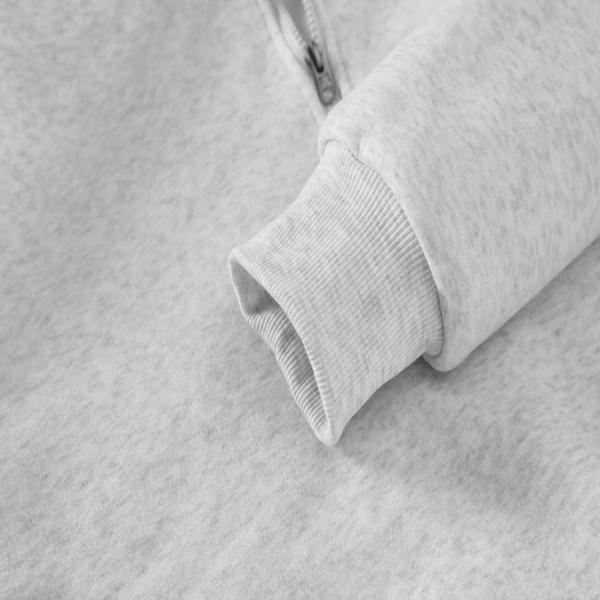 Men's solid-color half-zip drop-shoulder hooded sweatshirt, available in single piece / two pieces / three pieces. Regular fit casual long-sleeved hooded sports shirt, suitable for autumn and winter, for men's daily wear.