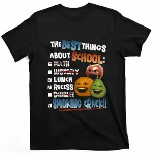 Annoying Orange Ripped Print T-Shirt Ideal School Gift Breathable Comfortable for Him or Her