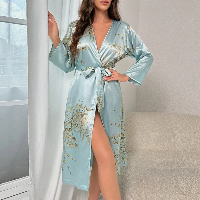 Light green outer robe