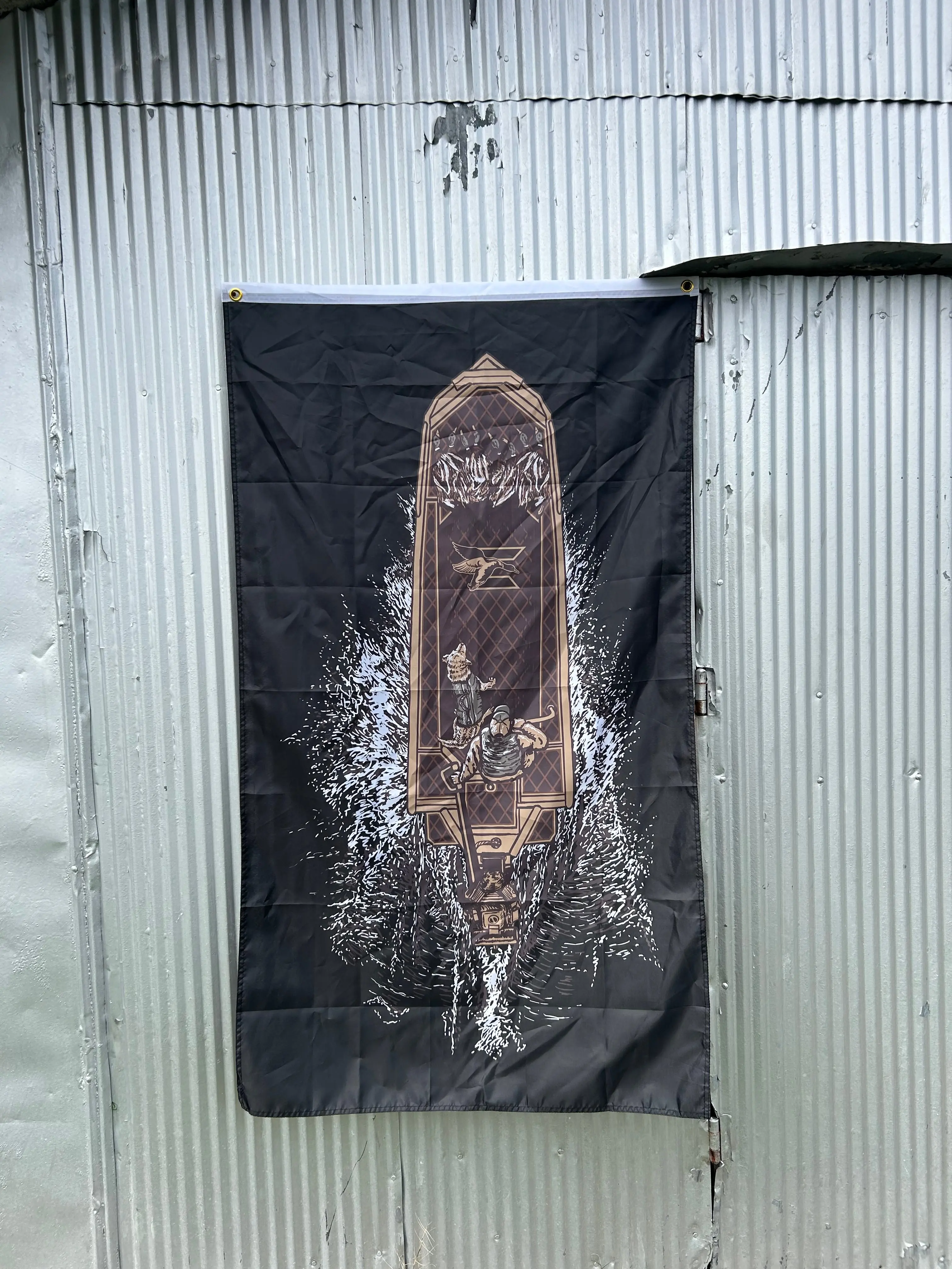 ECW 2.0 Duck Boat Flag