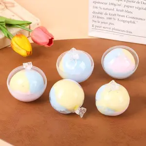 Crunchy Wax Skin Handmade Ball Squishy Toy, Super Soft Squeeze Ball with Satisfying ASMR Sound, Pop & Burst Stress Relief Fidget Toy for Kids, Perfect Children's Day Gift for Anxiety Relief