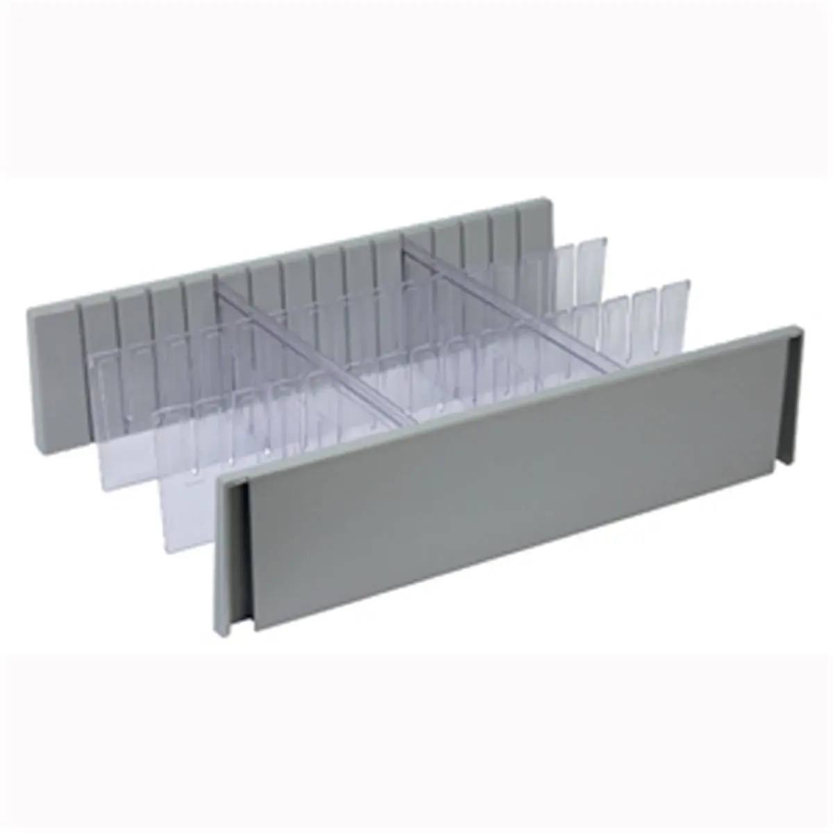 212 MAIN 6 in. Acrylic Interlocking Drawer Divider Set, Small Animal Health Supply Compartment Organizer