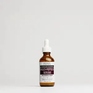 Advanced Clinicals Multi-Peptide Firming Face Serum –  Smoothes Skin & Reduce Fine Lines