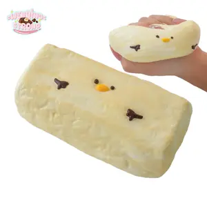 wenqingsquishy - Snowman Cheese Sticks [Handmade TabaSquishy] [Full silicone rebom squishy] [Fidget Toy] [Squishy Toy] [195g]