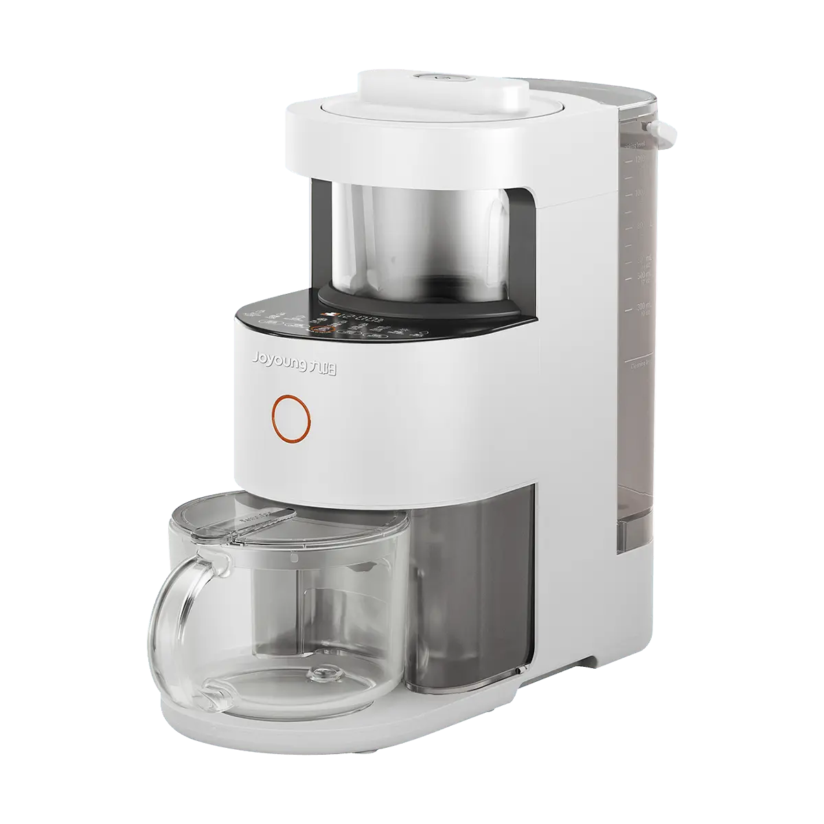 JOYOUNG Multifunctional Soy Milk Maker Blender Food Processor 0.3-1L Capacity Auto Clean Low Noise Y1-US02 White