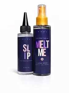 MELT LACE GLUE X SLIP OFF BUNDLE - 4.00 oz - Haircare & Flawless Formula for Effortless Lace Removal