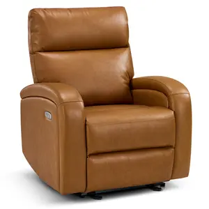 Zero Wall Recliner Chair, Power Recliner with USB & Type-C Dual Charge Ports, for Small Space, Living Room, RV PR644