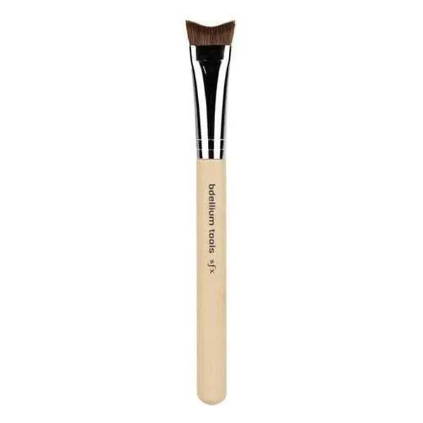 BDELLIUM TOOLS Professional Makeup Brush SFX 145 Inverted Smudge Brush with Sustainable Bamboo Handle Vegan Soft Synthetic Bristles and Aluminum Ferrule for Special Effects Makeup