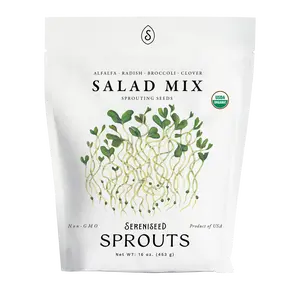 Organic Salad Mix Sprouting Seeds (16 ounce)