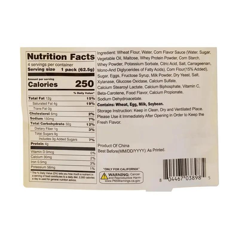 Success Import Corn Bread 8.81 oz Snack Food Breakfast Nutritious Fresh Ingredients Satisfaction Fragrant Quality Aromatic Perfume