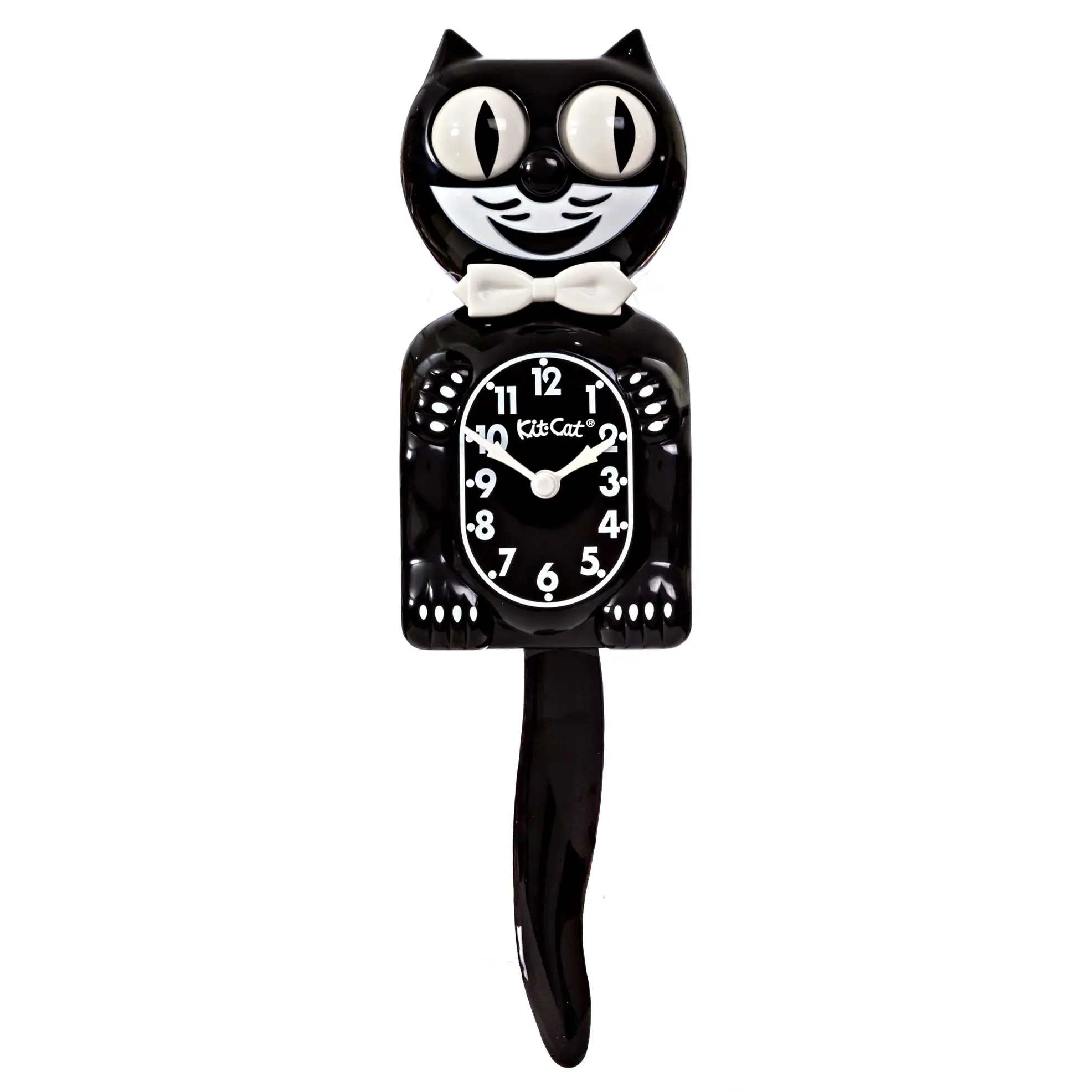 Kit-Cat Klock Classic Black Clock