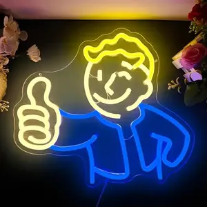 Great Boy Neon Sign LED Lights for Wall Decor Night Light Room Decor for Boys Girls Bedroom Birthday Halloween Christmas Gift