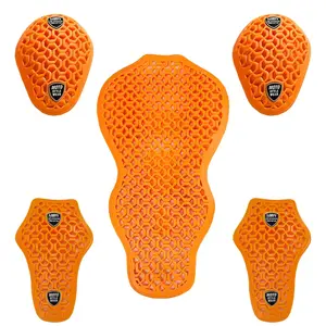 Motorcycle Armor Back Pad Elbow and Shoulder Protection Pads Set