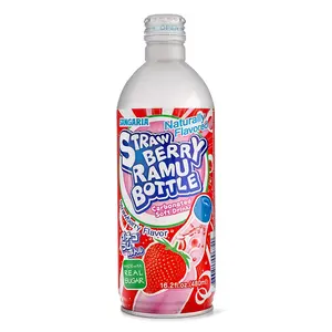 Sangaria Ramune Soda Strawberry Flavor 480 ml Sangaria Ramune Soda Strawberry Flavor 480 ml