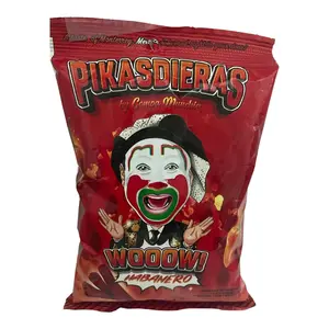 PIKASDIERAS ROLLED TORTILLA CHIPS , MANGO HABANERO - 4 oz ( 1 bag)