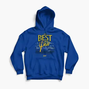 Best In the West 2025 Seattle Baseball Royal Hoodie