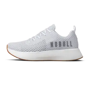 NOBULL Women's Journey Shoe in White - Breathable Running Shoe, Comfortable Walking Sneaker, Cushioned Runner