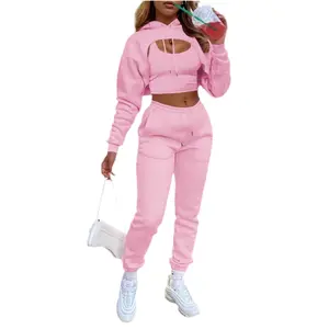 3 Piece Jogger Set Tracksuit