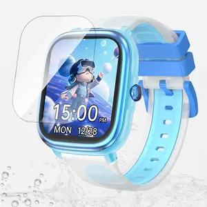 2026 Newest Smart Watch For Kids, 16 Built-in Games, No APP/Phone Needed,Full Touchscreen, Educational Game Watch forkids, Waterproof, Pedometer Sleep Tracker, Sport Modes Alarm GiftFor Girls Boys Age Blue
