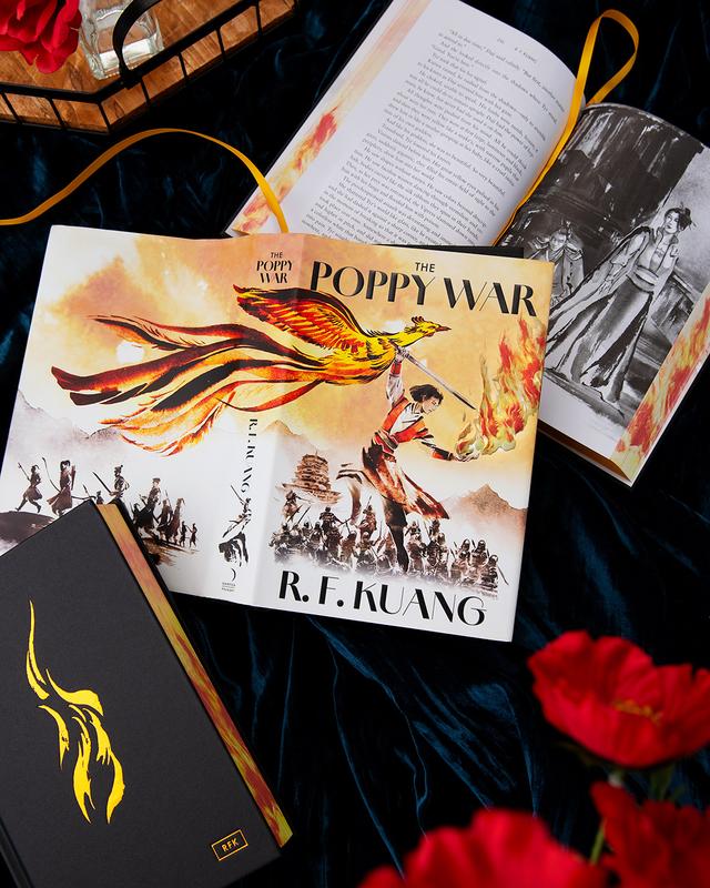 The Poppy War Collector's Edition: A Novel by R. F. Kuang||JungShan [Hardback Book]