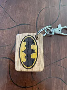 Batman Logo Keychain