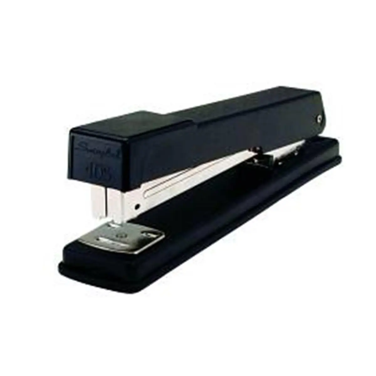 212 MAIN All-Metal Body Light-Duty Desk Stapler, Standard Black, Full Rubber Grip, Wide Base Grip (Acco Brands USA Swingline-Designed)
