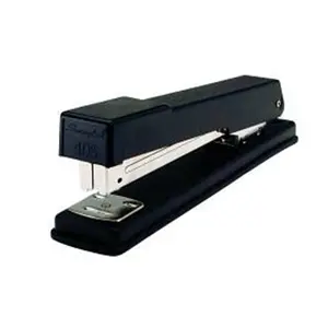 212 MAIN Light Duty All-Metal Desk Stapler, Standard Black, Full Rubber Grip, Wide Base (Acco Brands Usa Swingline Design)