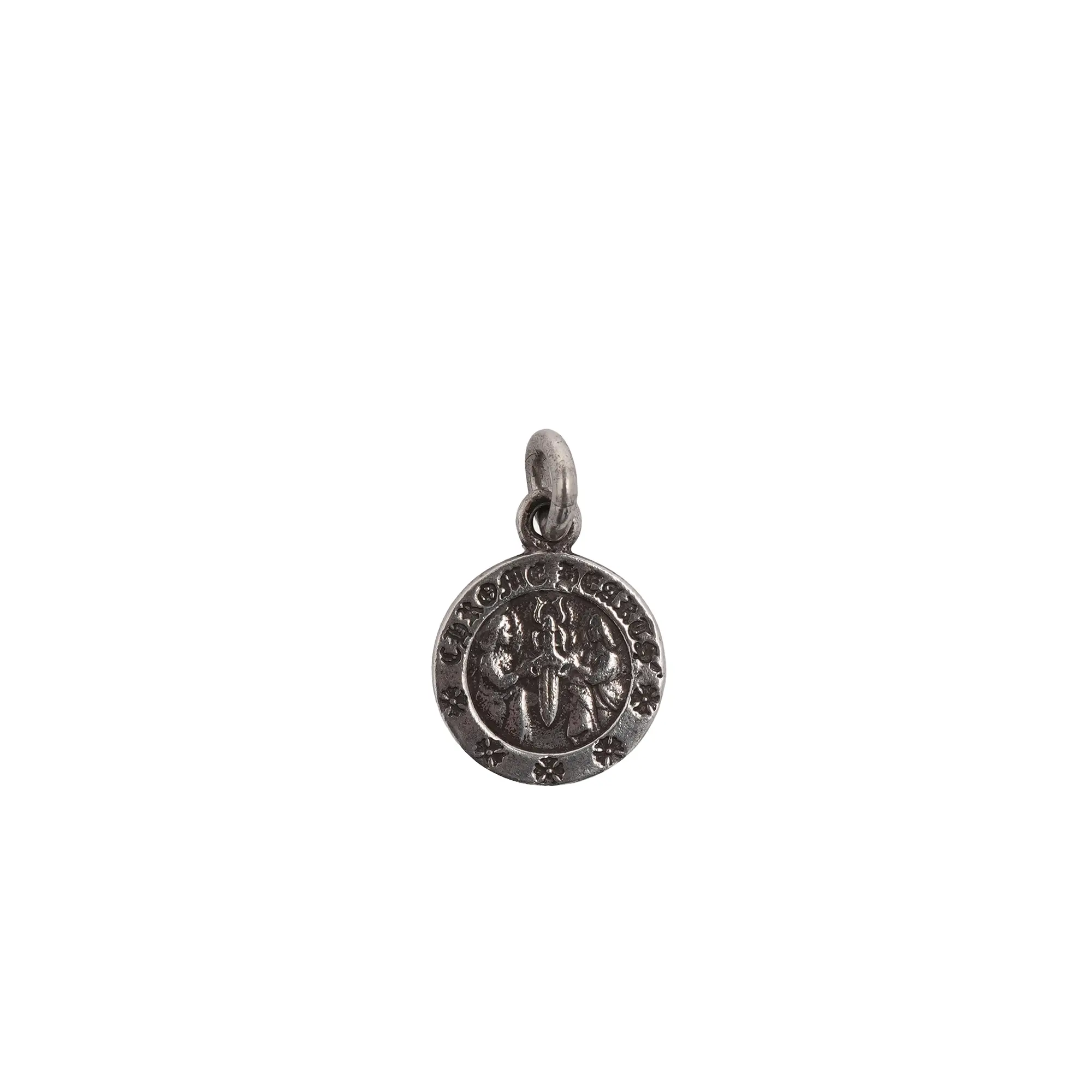 Fluer Medallion Pendant "Silver" CHRM0553