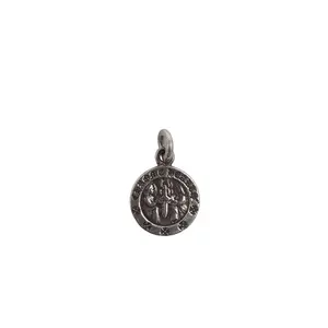 Fluer Medallion Pendant "Silver" CHRM0553