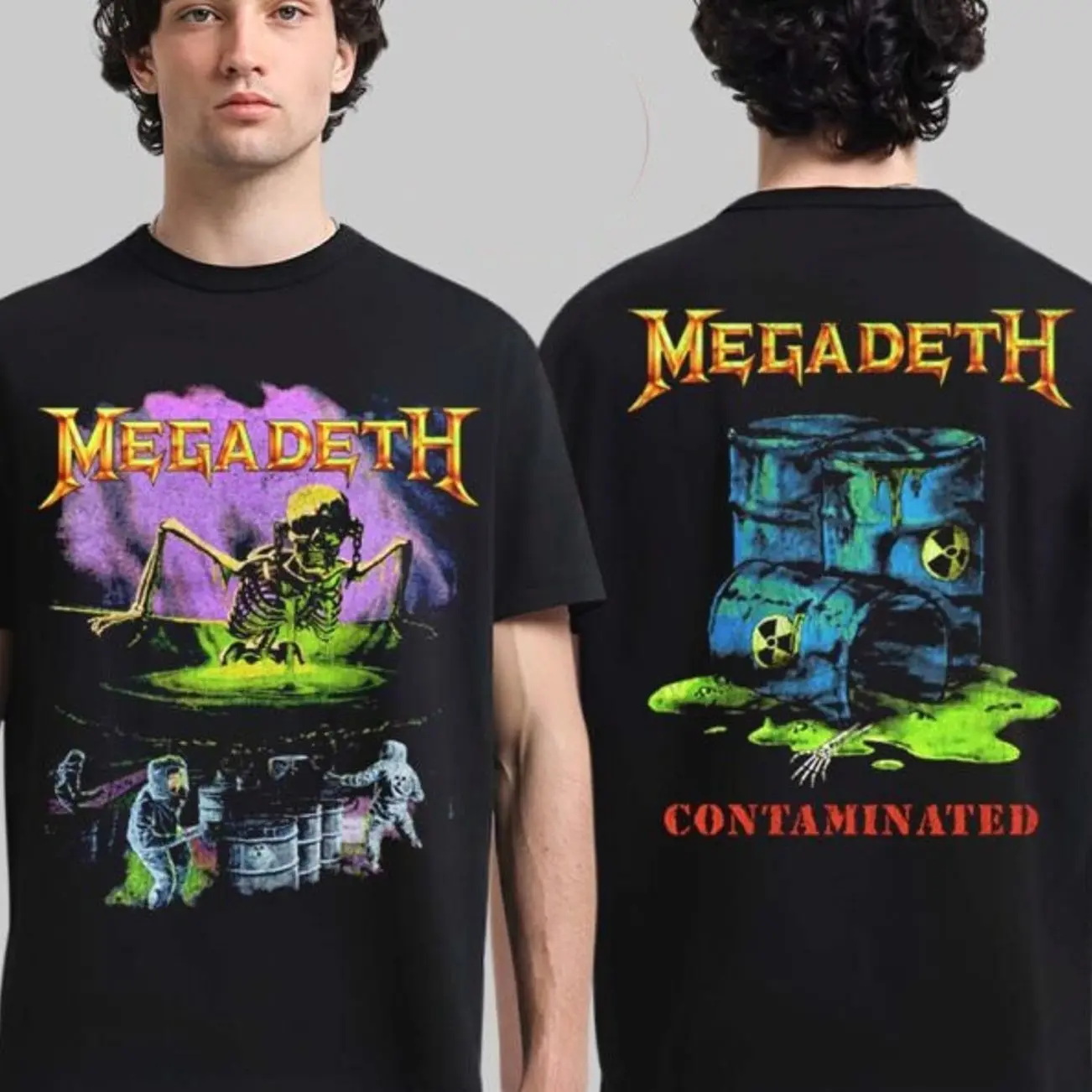 Megadeth Rust In Peace Contaminated Vintage T-Shirt YOP