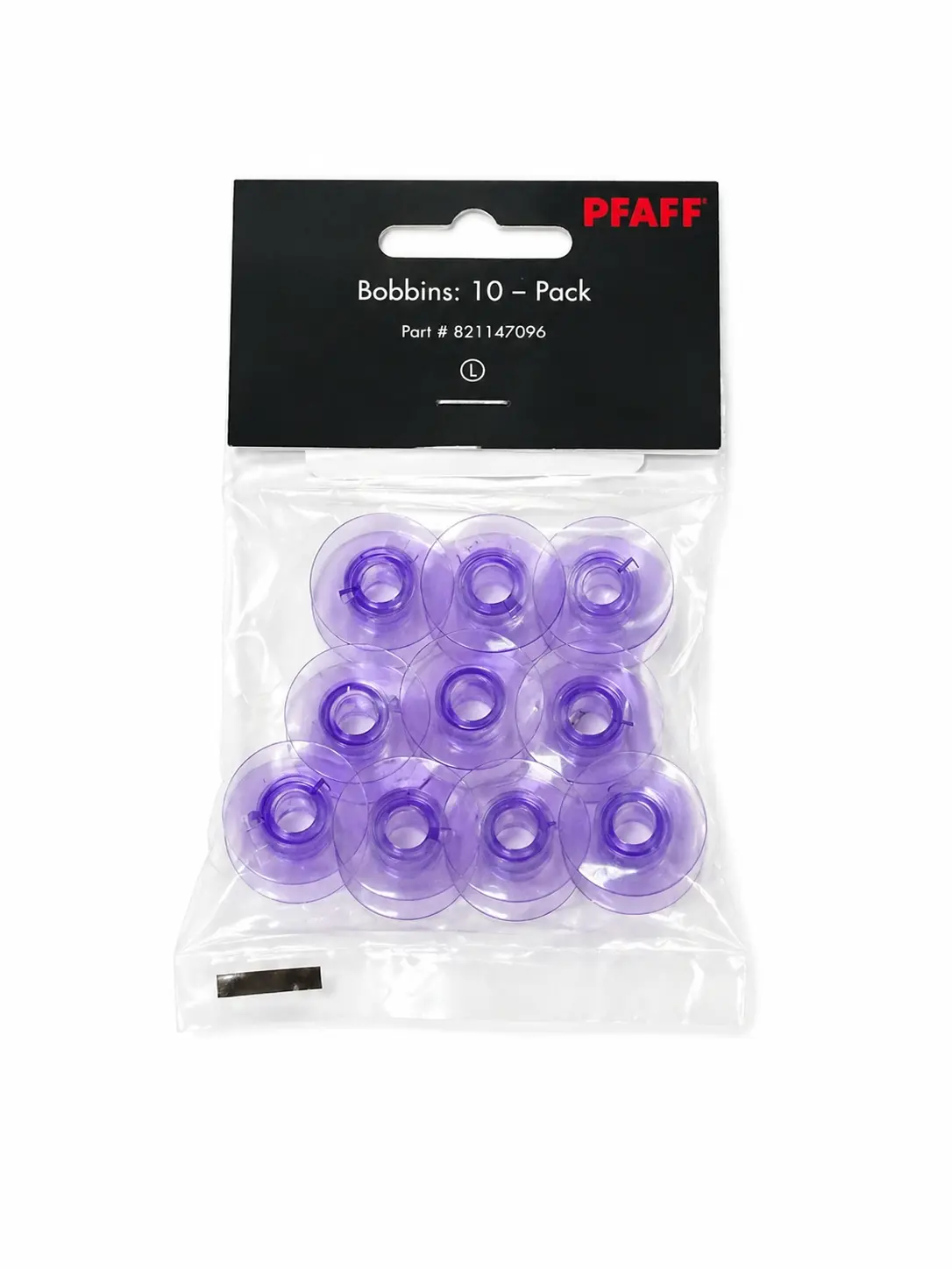 Pfaff Bobbins – 10 Pack | OEM Replacement | 821147096 | Fits Icon Series