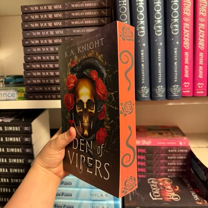 Den of Vipers by K. A. Knight (sprayed edges)