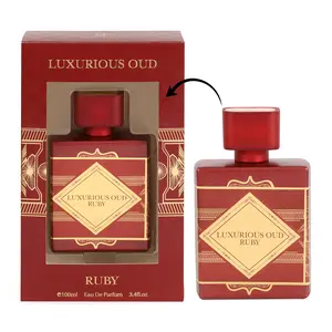 Luxurious Oud Ruby Unisex Fragrance, 100ml Perfume for Men and Women