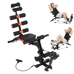 Lpxpass Foldable Core & Abdominal Workout Chair Versatile Ab Trainer for Home Gym Strengthening Core Muscles Sculpting Abs Multifunctional Fitness Equipment