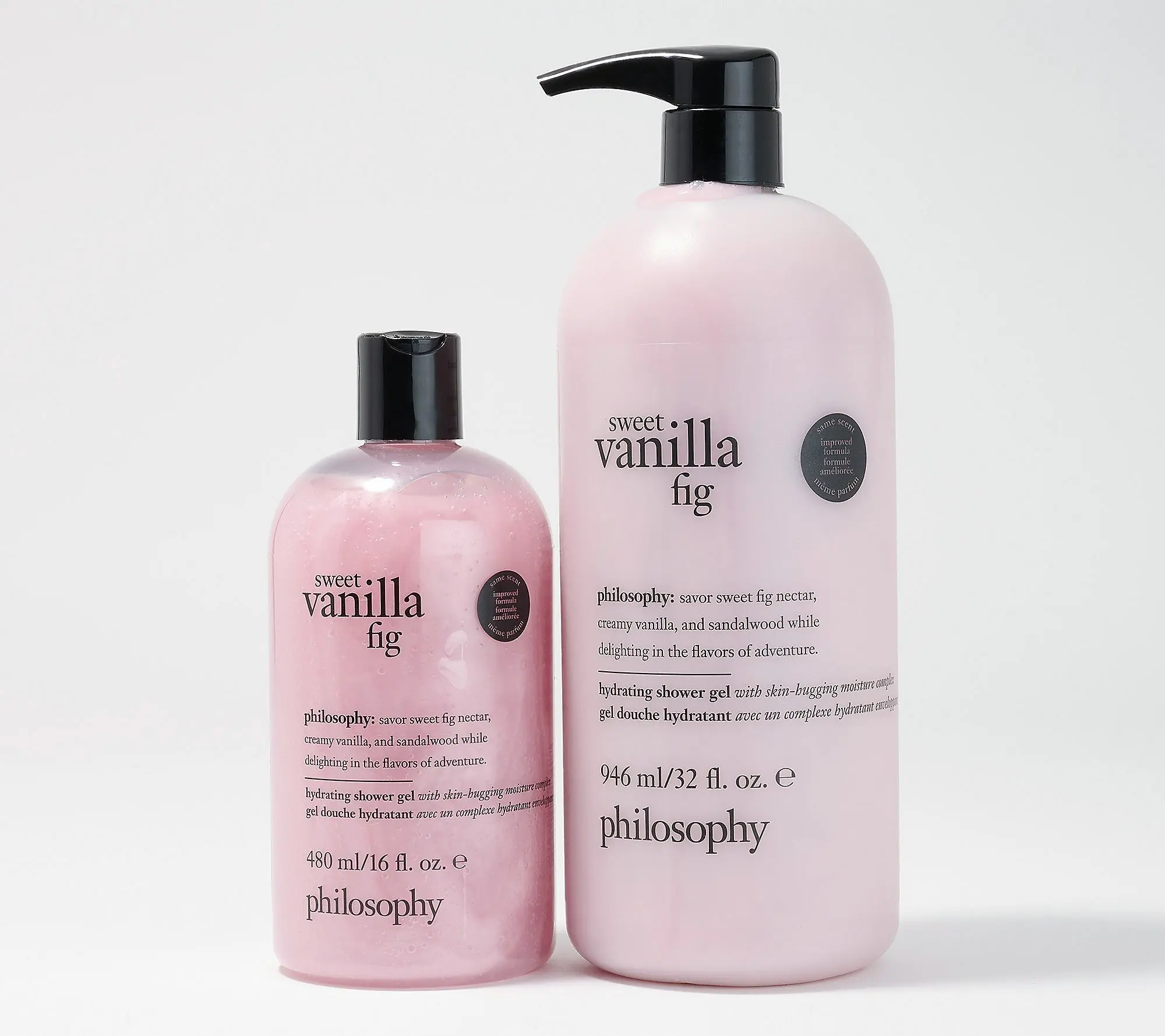 philosophy Fresh, Creamy & Sweet Shower Gel Duo - Body Care Cleanser Set