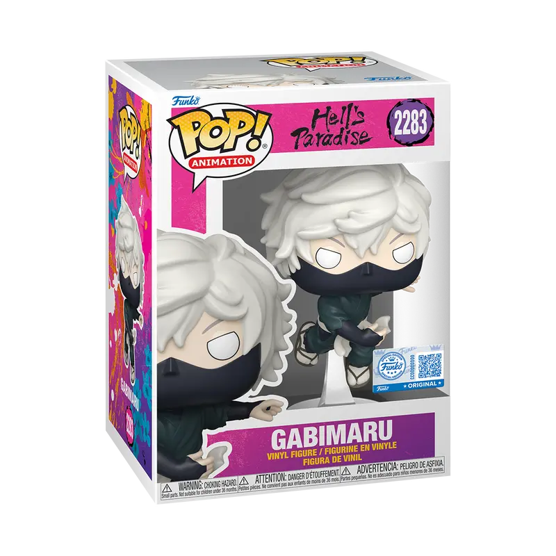 Funko Hell's Paradise Gabimaru Collectible Figurine - Dynamic Combat Pose, Vinyl Action Figure