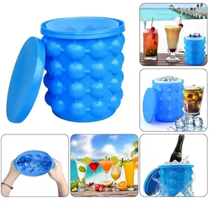 Silicone Wine Ice Bucket for Kitchen Utensils Drink Beverage