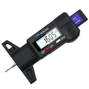 Car Tire Thickness Gauge, Digital Tire Thickness Tester, Handheld Tire Thickness Tester, Professional Car Tire Thickness Tester