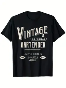 Bartender Limited Edition T-Shirt for Men Women Couple