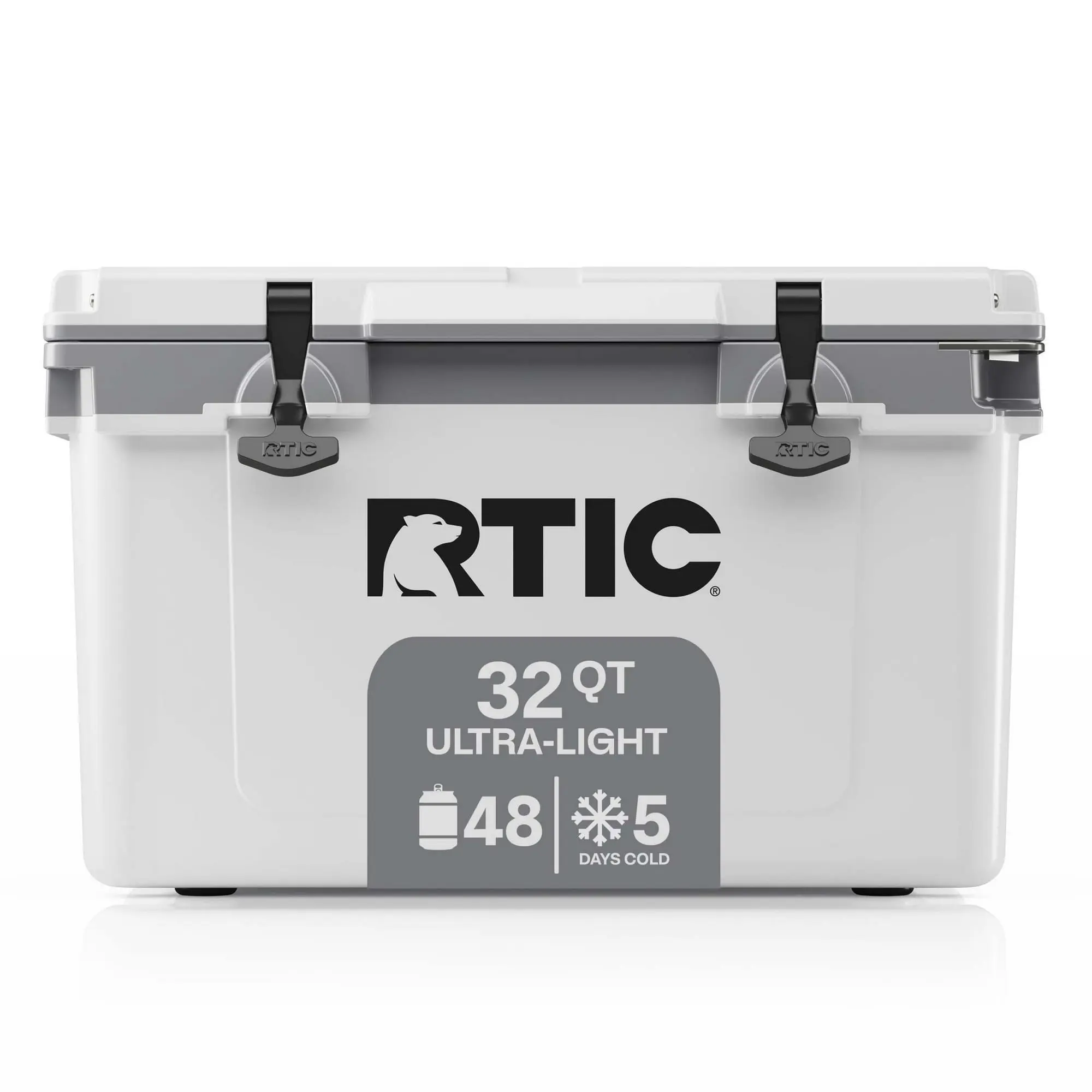 RTIC Ultra-Light 32 Qt Hard-Sided Ice Chest Cooler, Fits 48 Cans