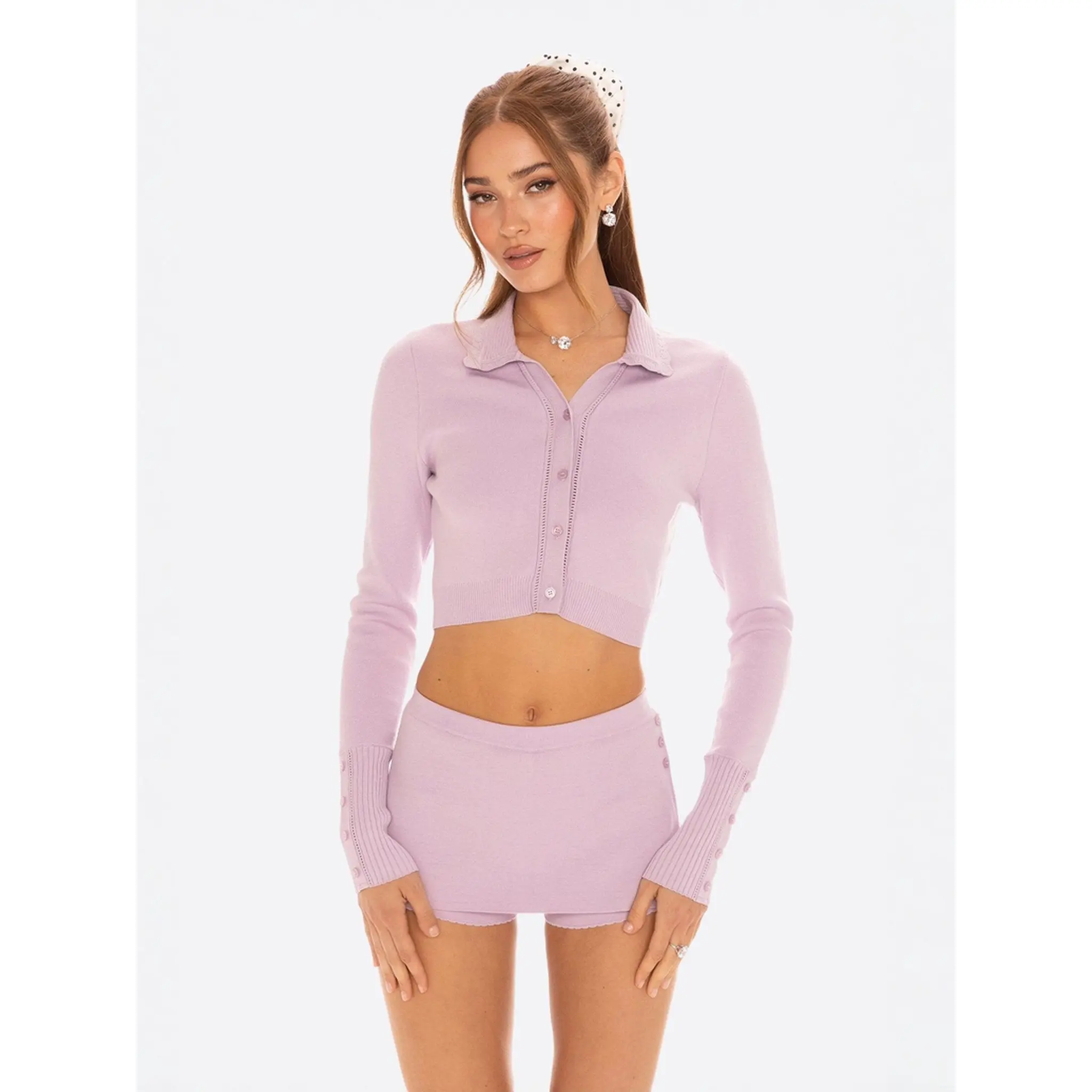 Jenna Cardigan (Purple)