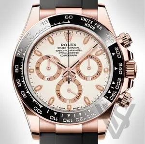Rolex - Daytona - Ivory White Index 18K Rose Gold Oyster Bracelet