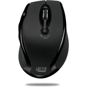 M20B Wireless Ergonomic Optical Mouse, Black Color