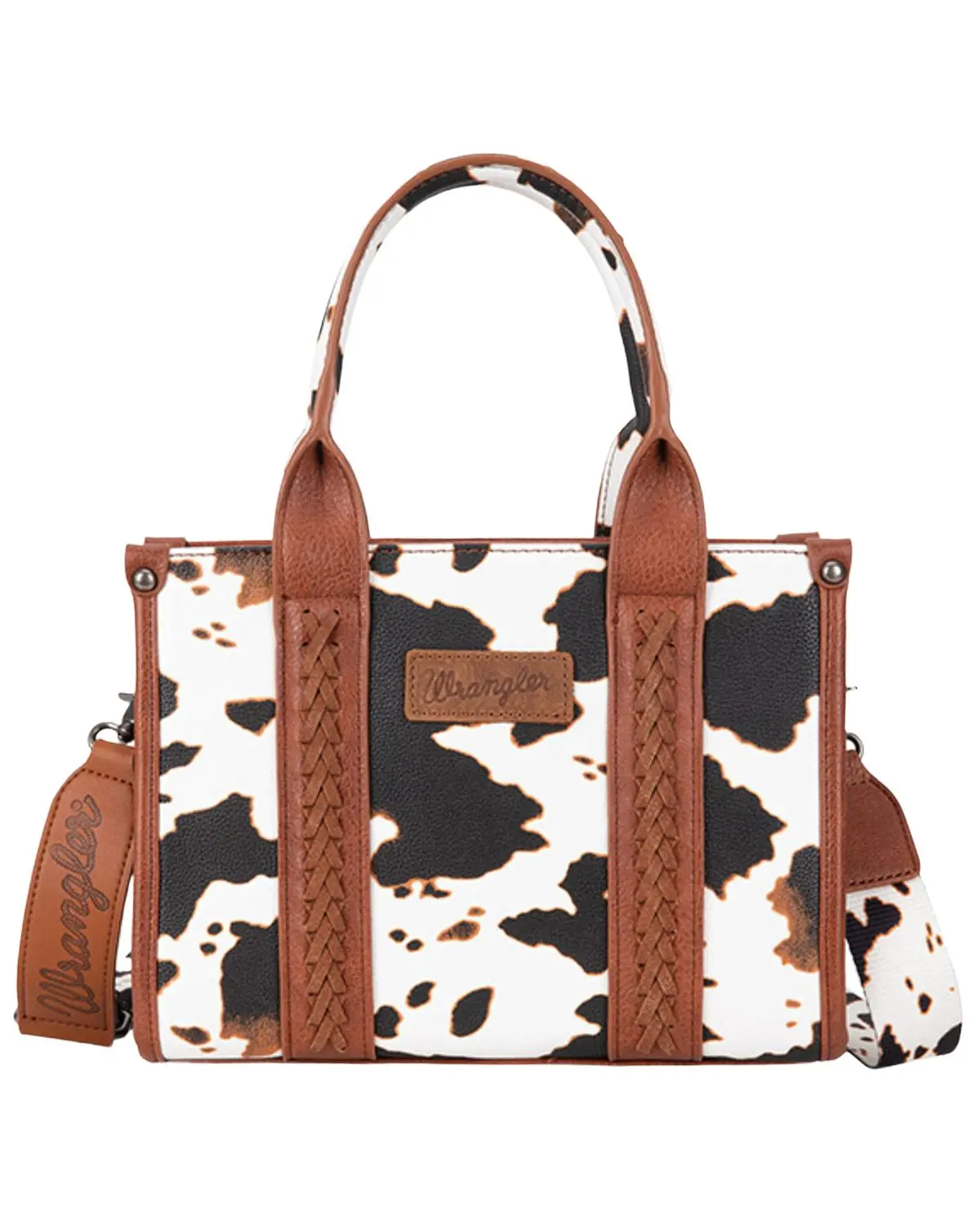 Wrangler Women's Women'S Cow Print Concealed Carry Crossbody Bag - Wg133-8120S Br