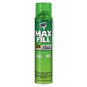 DAP 'n Foam Max Fill Expanding Foam Sealant, Off White, 20 oz (7565020012)